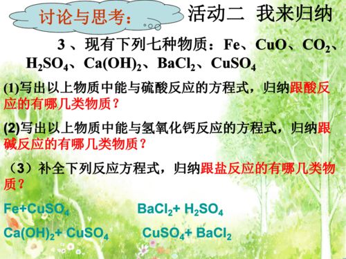 第十一單元 鹽 化肥——酸堿鹽的性質(zhì)與應(yīng)用全解析（附化學(xué)肥料PPT要點）